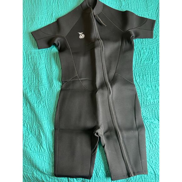 New Neoprene Short Body Scuba Dive Wetsuit Snorkeling Surfing Swimming Mens 3XL - Picture 1 of 6